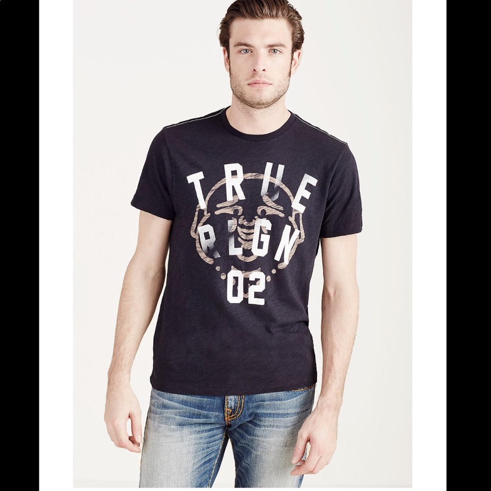True Religion Hand Picked Buddha Tee